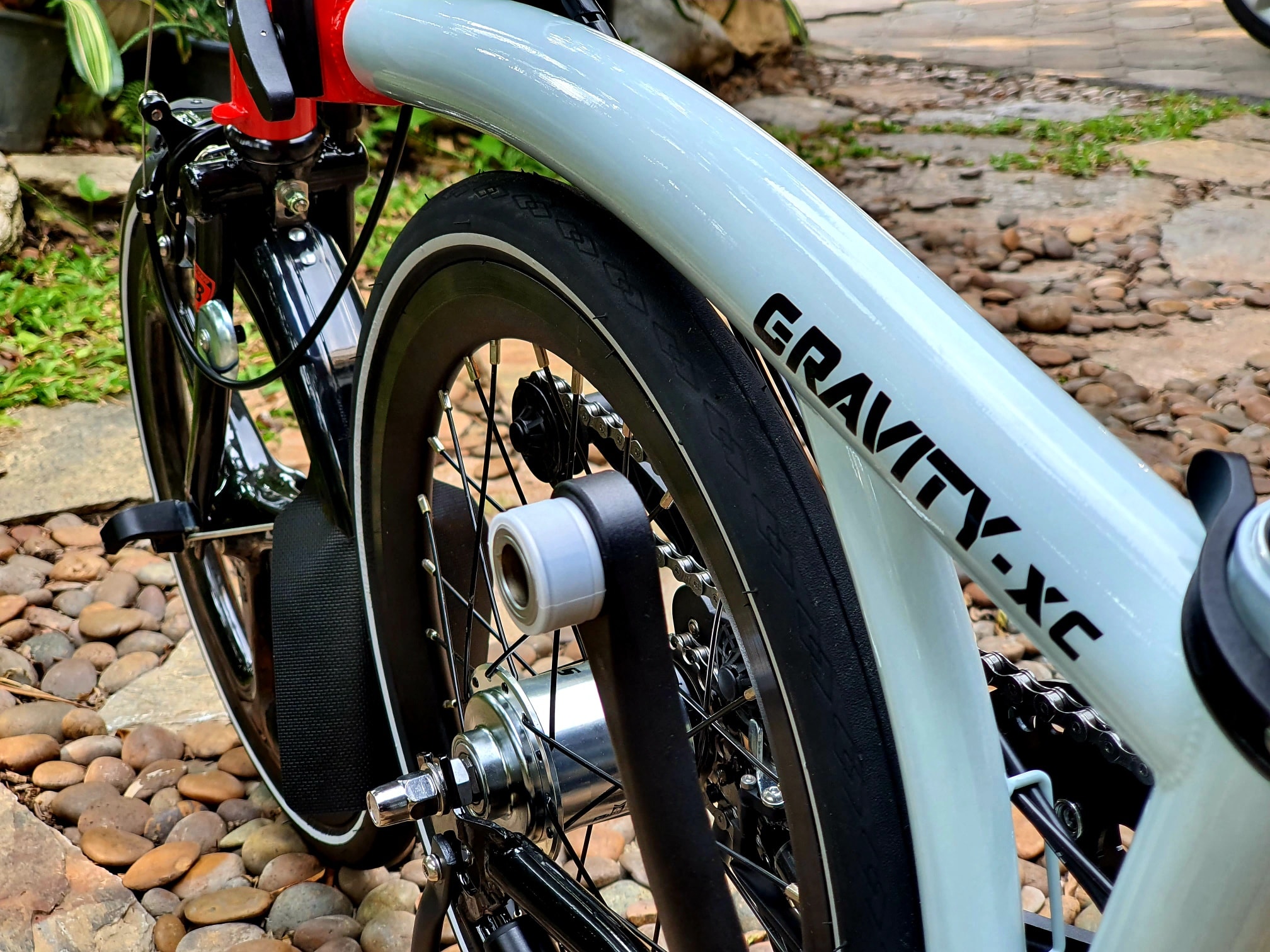 จักรยานพับ BACKER Gravity-XC เฟรม Chromoly Sturmey Archer SRF3, 3*2 สปีด ล้อ 16นิ้ว สามก้าน, MY2021