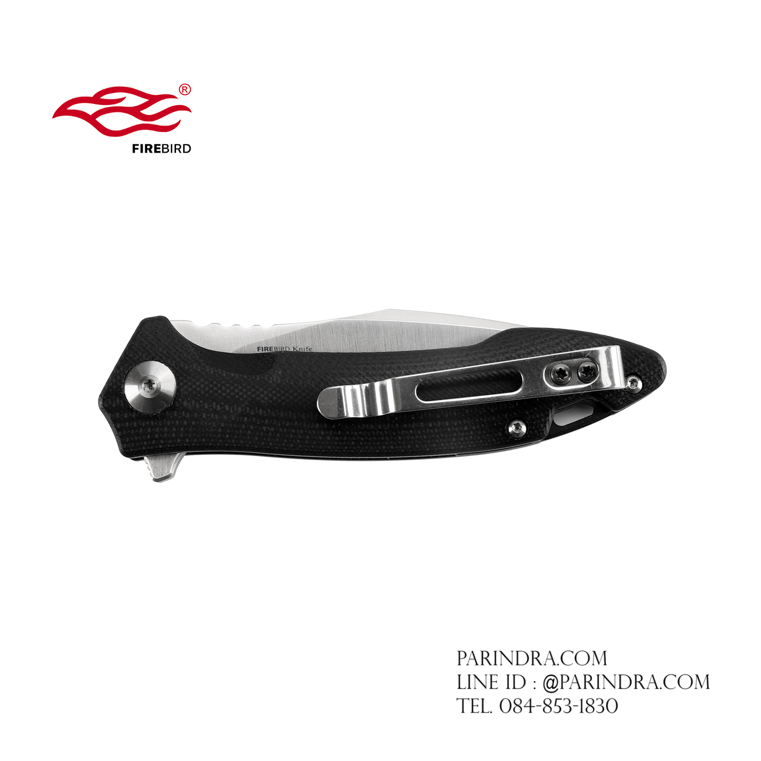 มีดพับ Ganzo กานโซ่ รุ่น FH51-BK / D2 Steel / ของแท้ 100%