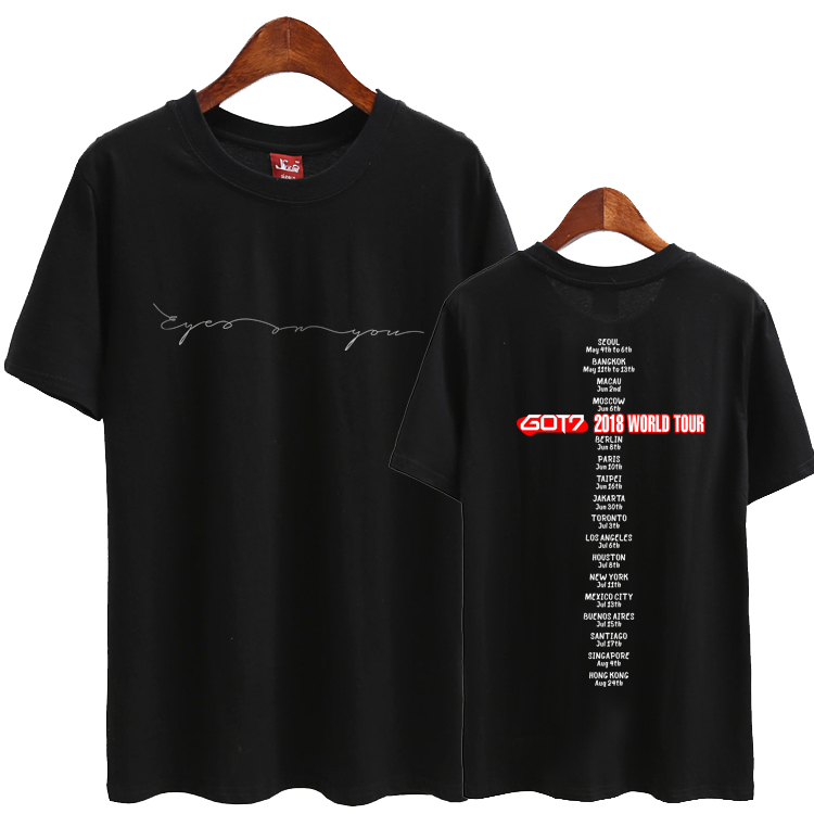 เสื้อยืด (T-Shirt) GOT7 2018 WORLD TOUR EYES ON YOU