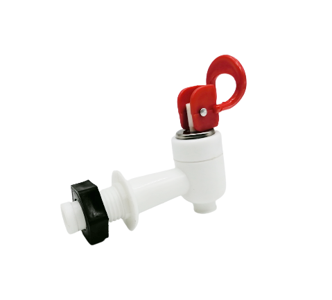 หัวก็อกตู้น้ำดื่ม เกลียวนอก(น้ำร้อน-สีแดง) #2