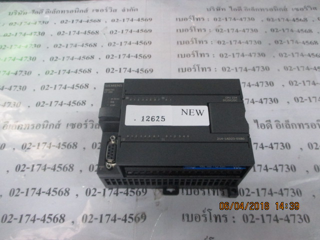 PLC “ SIEMENS ” รุ่น 6ES7 214-1AD23-0XB