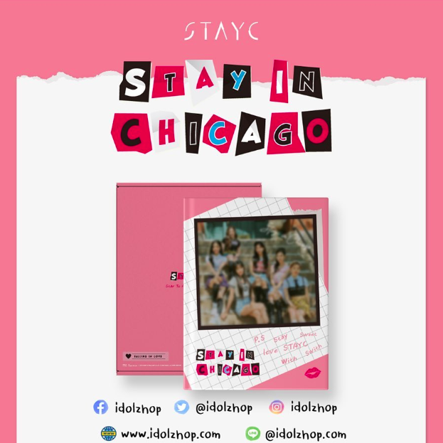 PRE. #STAYC - STAY IN CHICAGO / 1ST PHOTOBOOK :: Ktown Benefit :: - ถึงไทย 15-10-22-