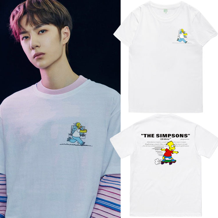 เสื้อยืด (T-Shirt) THE SIMPSONS แบบ หวังอี้ป๋อ