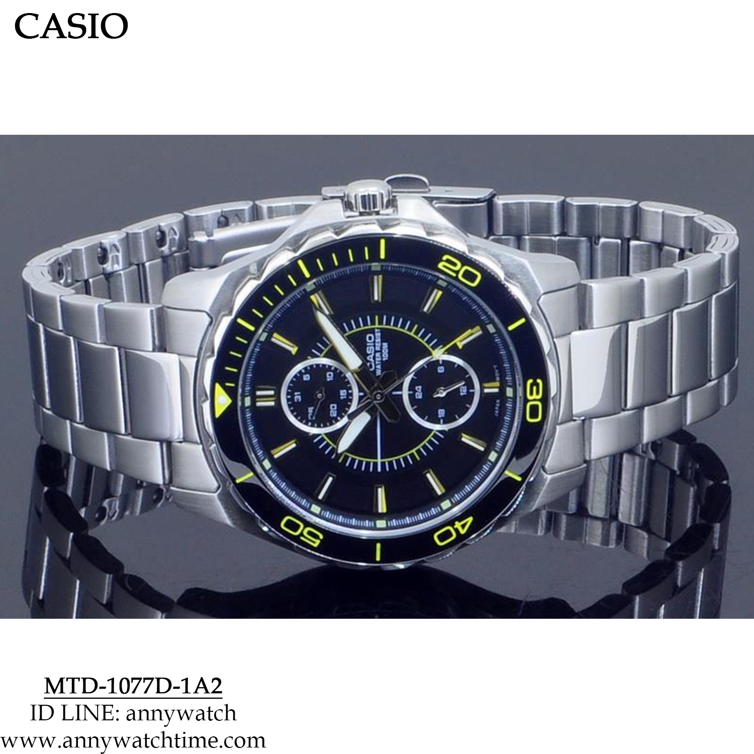CASIO MTD-1077D-1A2