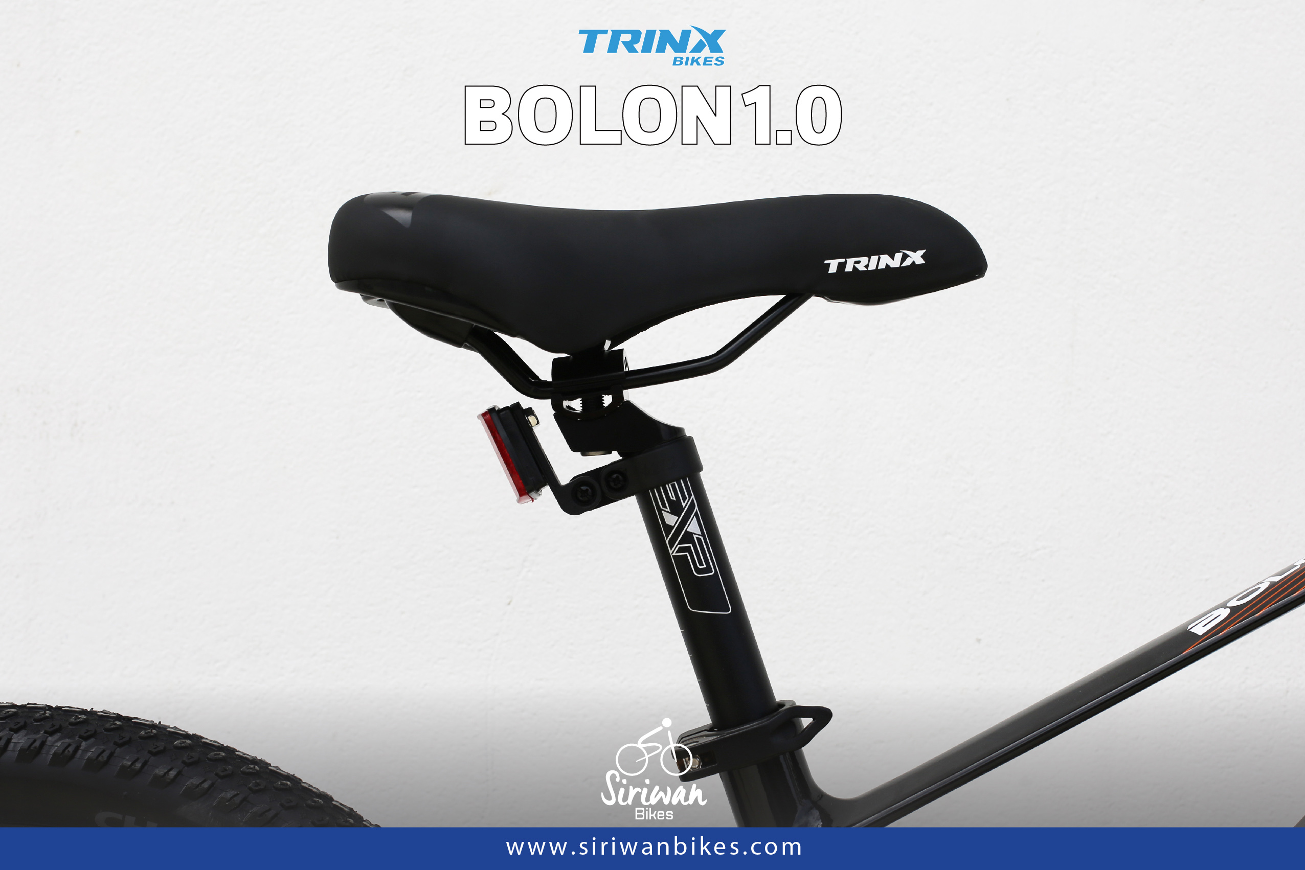 จักรยานเสือภูเขาเด็ก TRINX BOLON20-1.0 20นิ้ว เกียร์ SHIMANO 7สปีด เฟรมแม็กนีเซียม อัลลอย Alloy Mechanical Disc NEW 2023
