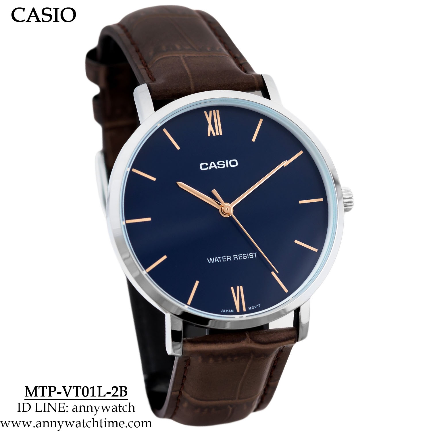 CASIO MTP-VT01L-2B