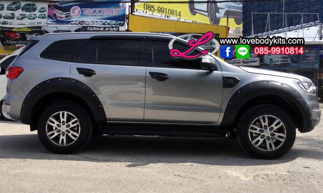 ซุ้มล้อแบบมีน็อต 9 นิ้ว : EVEREST 2015-2017