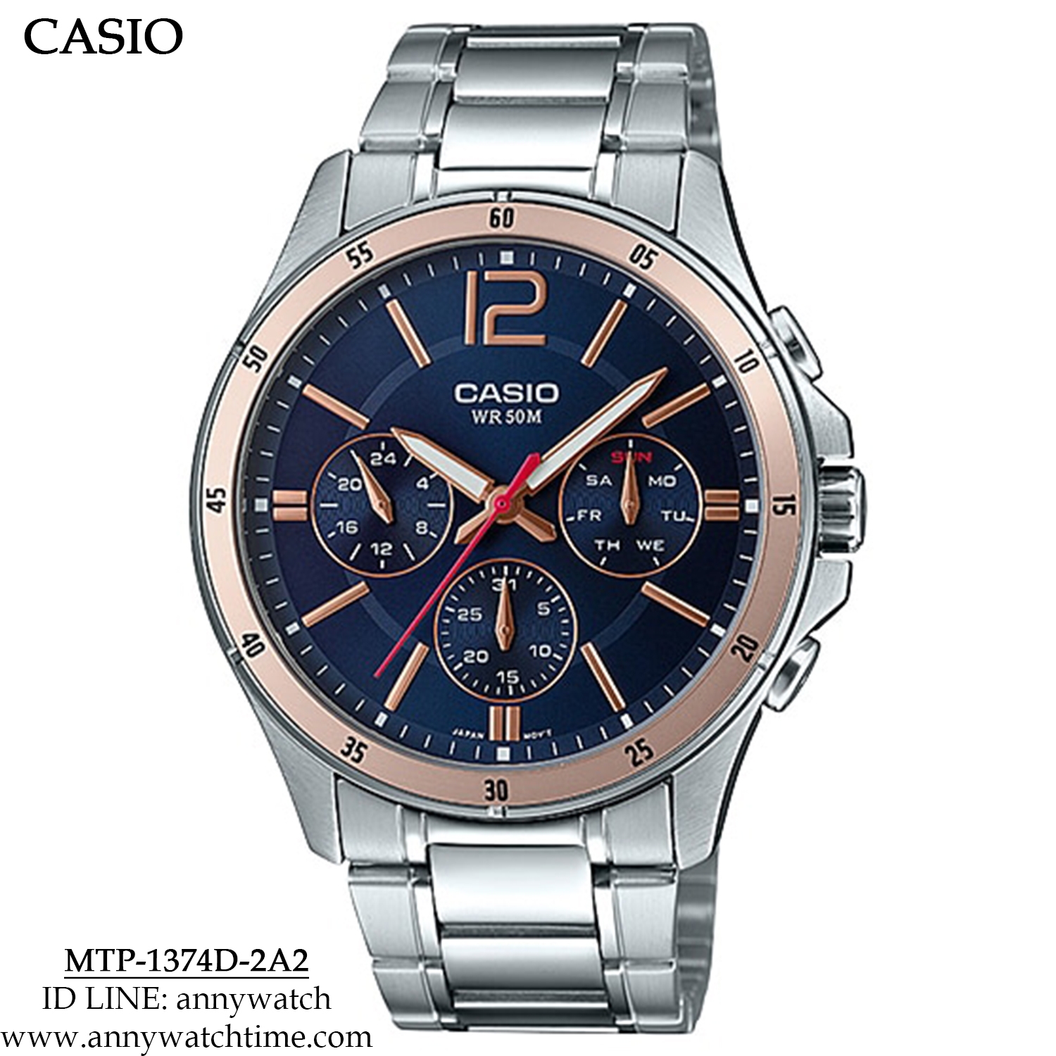 CASIO MTP-1374D-2A2