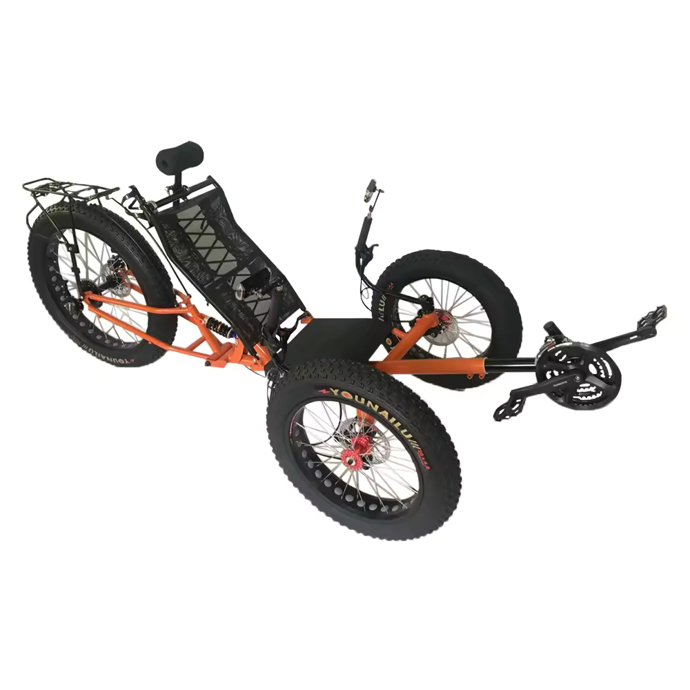 TrikExplor MF009E Rugged Terrain Fat Trie Recumbent Trike Explorer
