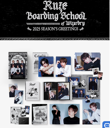 PRE. RIIZE 2025 Season's Greeting รอ 14-25 วัน นำเข้า 14 - 25 วัน