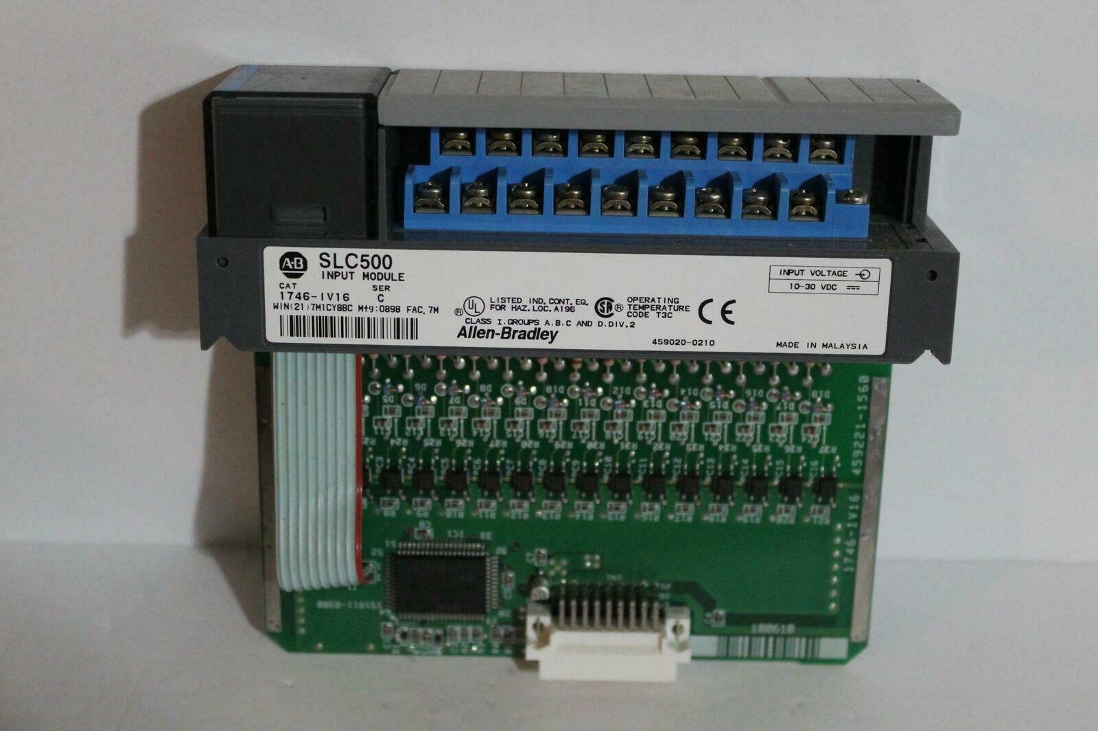 PLC " ALLEN-BRADLEY " รุ่น 1746-IV16