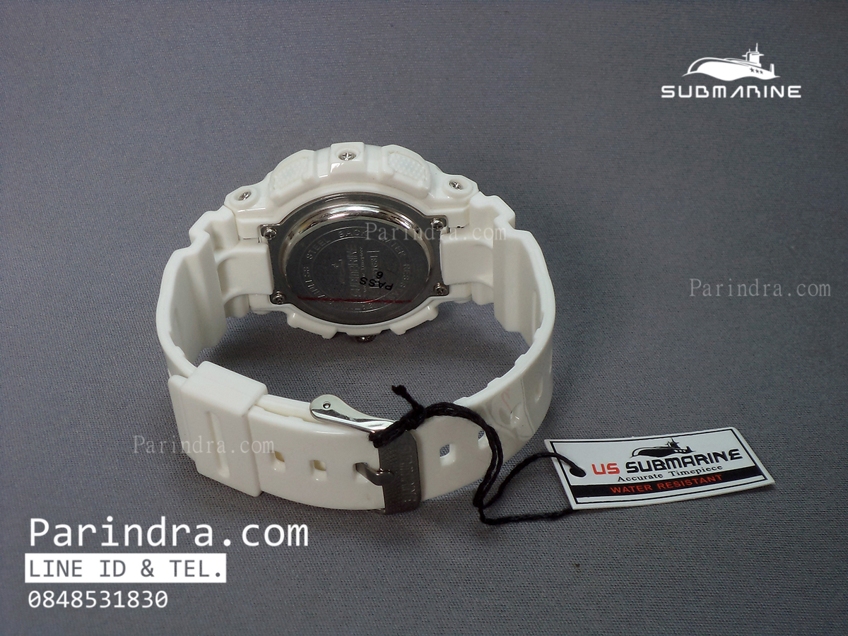 นาฬิกา US submarine Adventure Protector รุ่น TP3163L สีขาวตัดดำ