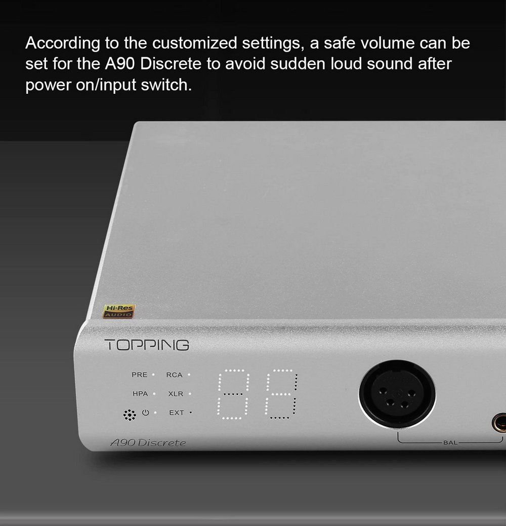ขาย Topping A90D Fully Discrete Balanced Headphone Amplifer