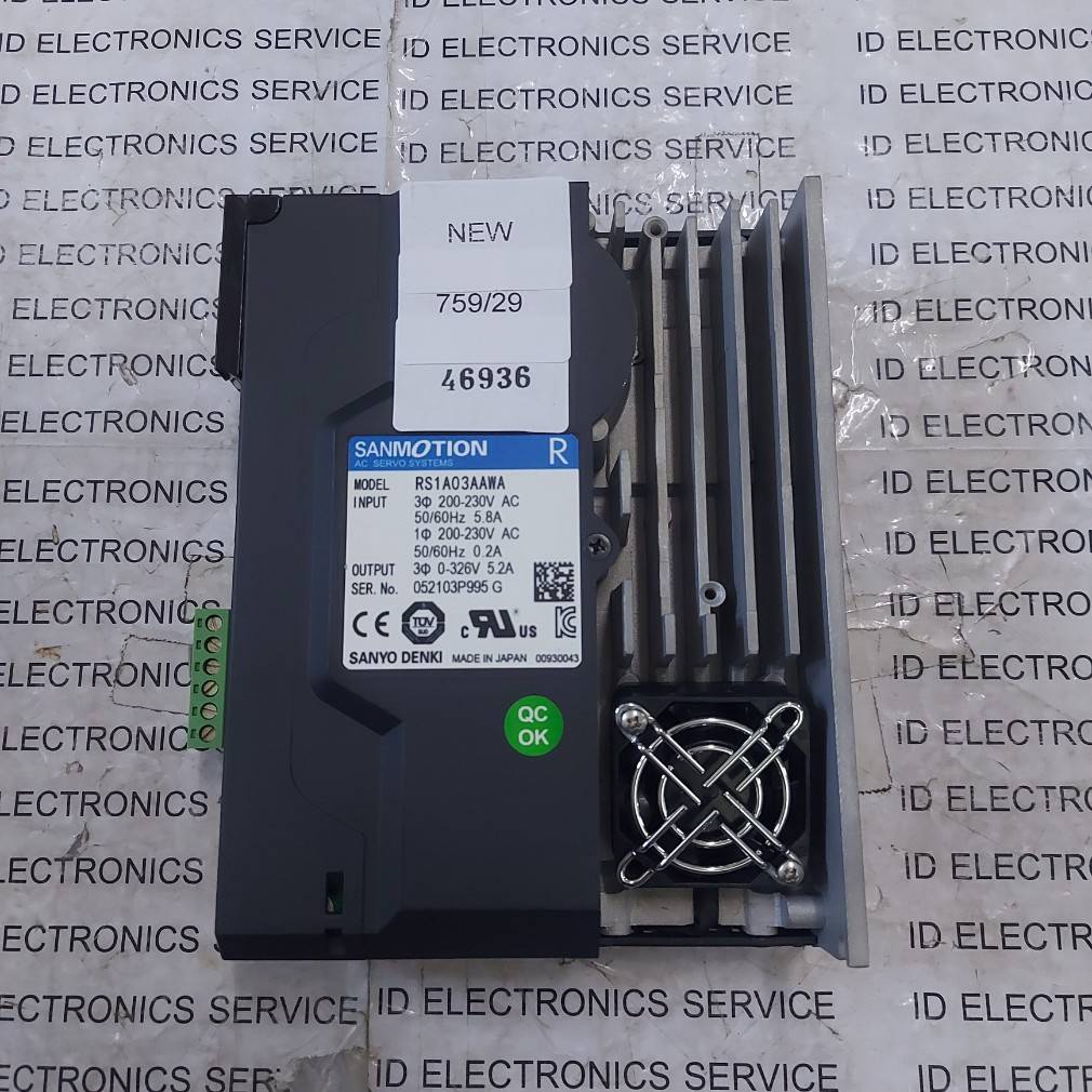 RS1A03AAWA SERVO DRIVE " SANYO DENKI "