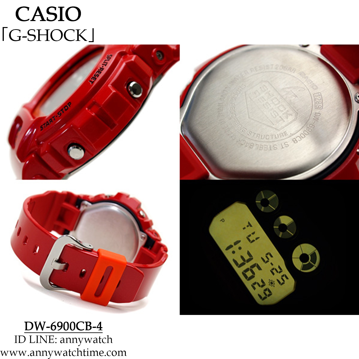 G-SHOCK DW-6900CB-4
