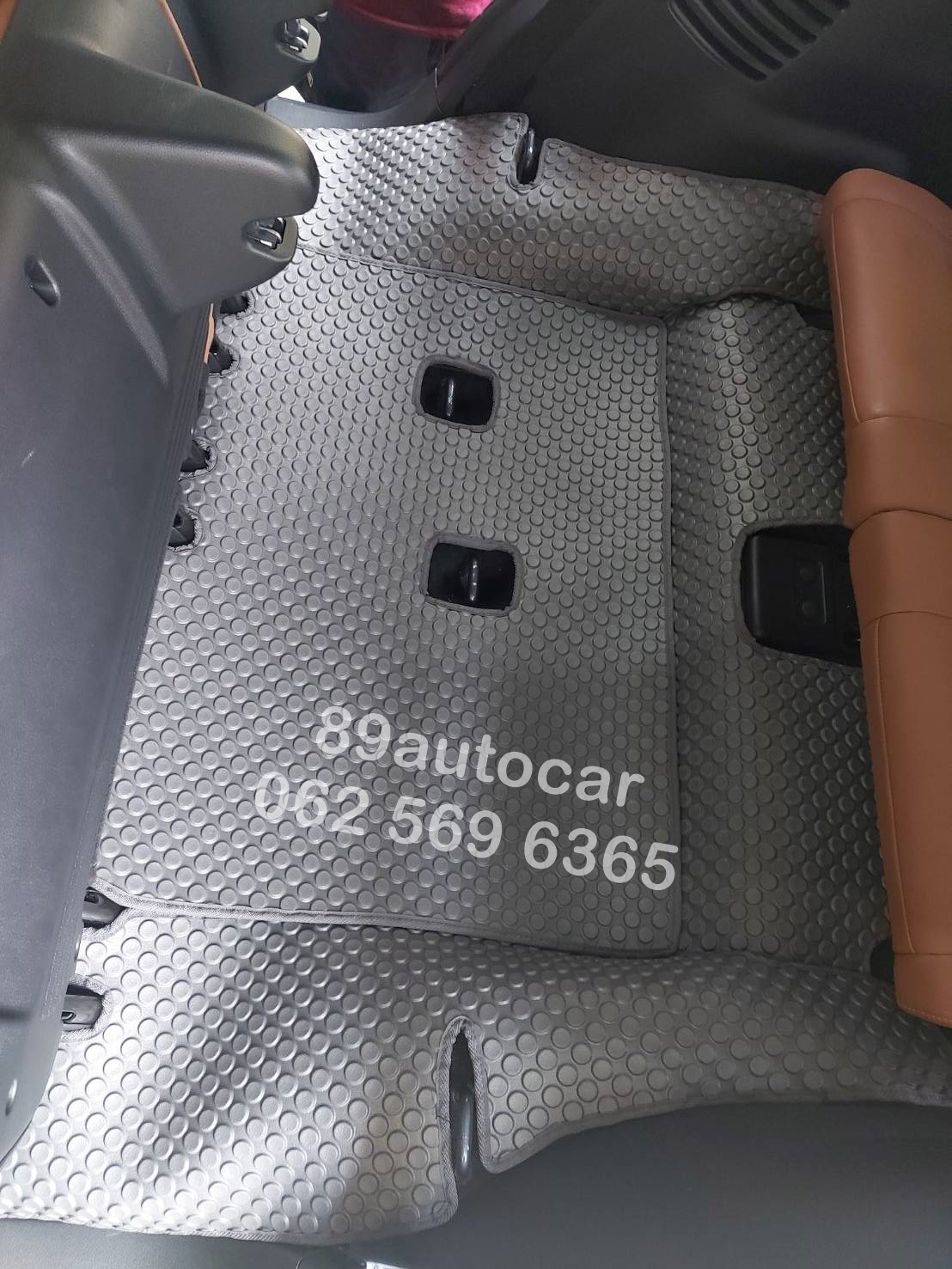 พรมกระดุมปูพื้นรถ Isuzu Mu-X 2022 เข้ารูป เต็มคัน