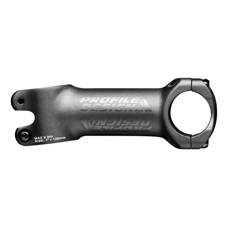 คอแฮนด์ PROFILE DESIGN รุ่น 1/ZEROSEVEN | Oversize สีดำ ±7° องศา | ขนาด 80mm, 90mm, 100mm