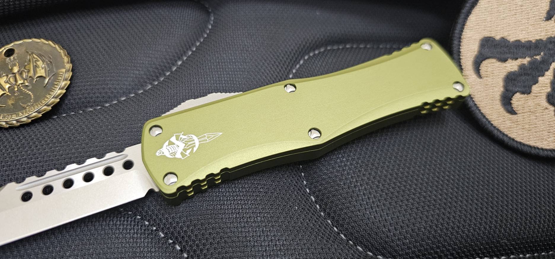 Microtech Auto Hera HH OTF OD Green
