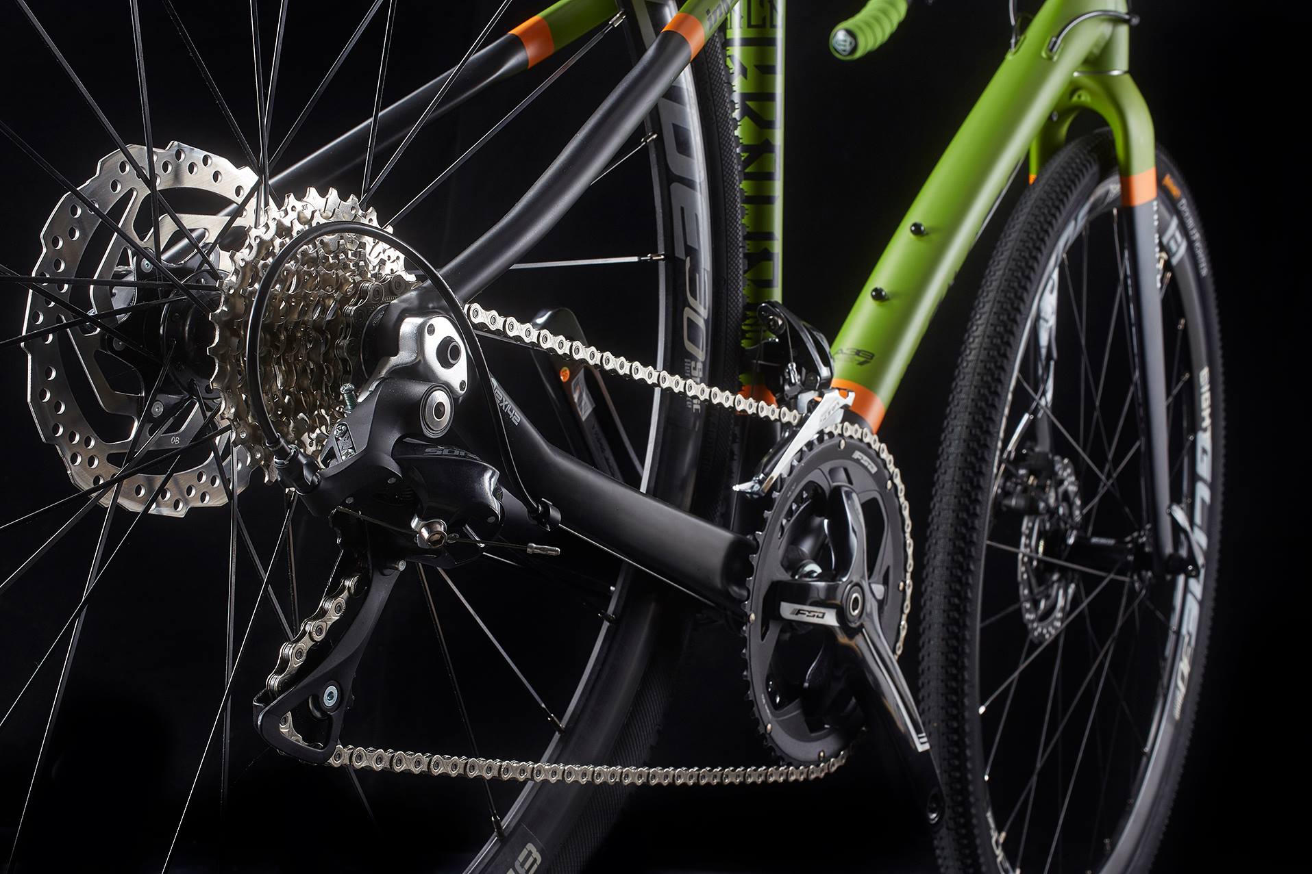 จักรยานเสือหมอบทางฝุ่น INFINITE GRAVEL Race AL เฟรมอลู 18 สปีด Sora 700C, 2022