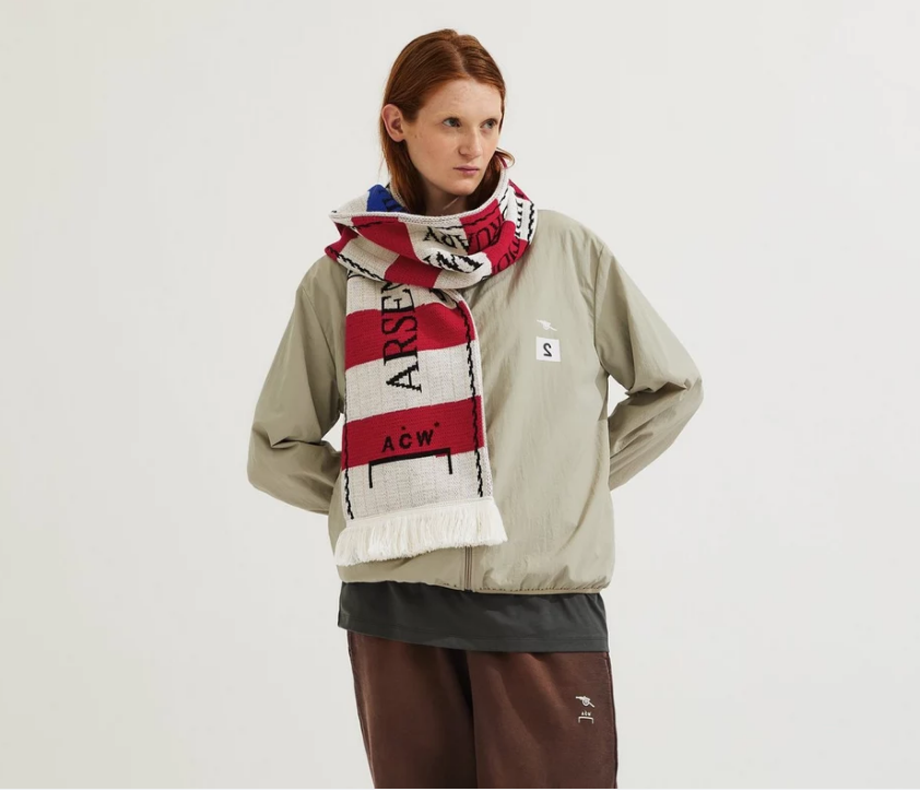ผ้าพันคออาร์เซนอล Arsenal x A-COLD-WALL* Derby ของแท้
