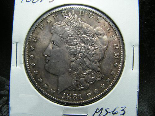 เหรียญเงินหายาก Silver Morgan Dollar Value (United States) ของแท้ 100%