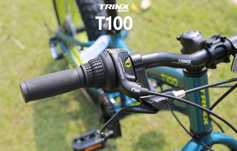 จักรยานมินิ Fatbike ล้อโต Trinx T100 เกียร์ชิมาโน่ 7สปีด เฟรมอลู ล้อ20นิ้ว, TRINX MY2023