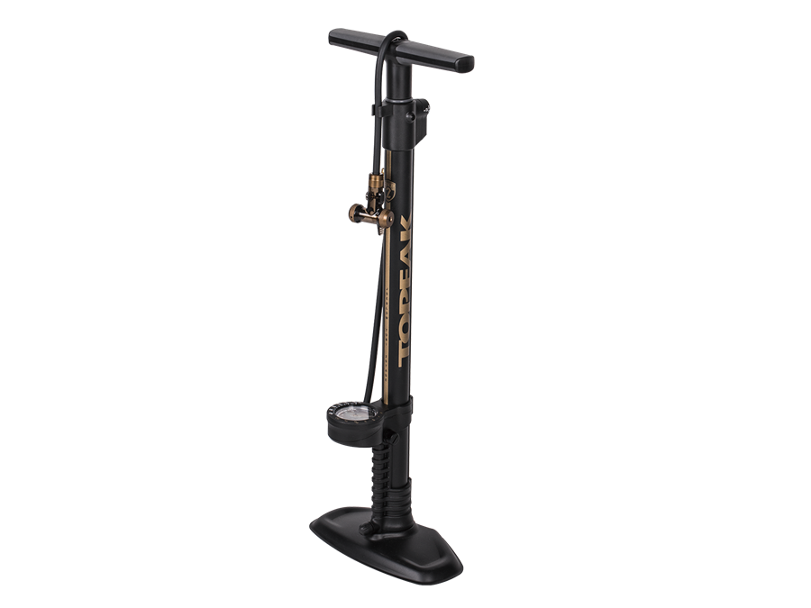 สูบตั้งพื้น TOPEAK JOEBLOW® TUBI 2STAGE :TJB-T2STG 160 psi / 11 bar, 3” mid mount analog