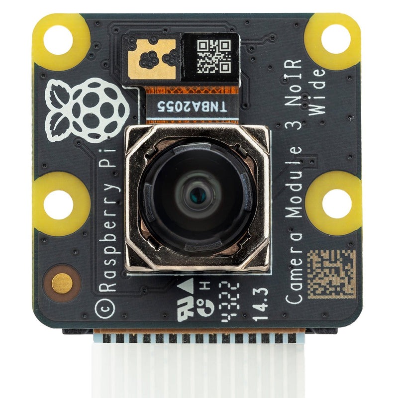 Raspberry Pi Camera Module 3 Wide NoIR กล้อง Raspberry Pi 12MP มุมกว้าง ถ่ายที่มืด โฟกัสอัตโนมัติ