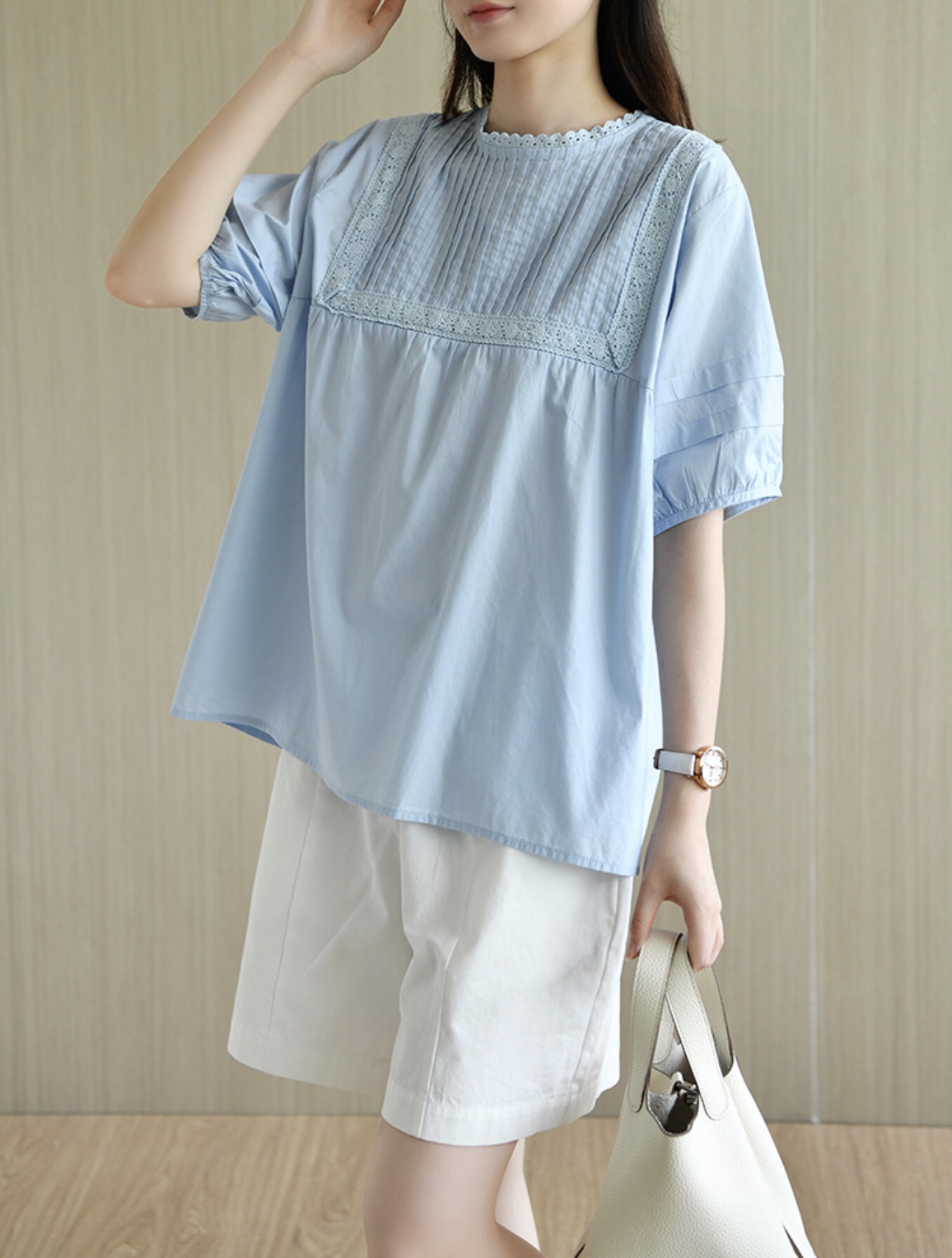 เสื้อผ้าฝ้ายแต่งลูกไม้