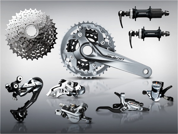 ชุดเกียร์ SHIMANO ALIVIO Groupsets รุ่น M4000, 27 speed (3X9)
