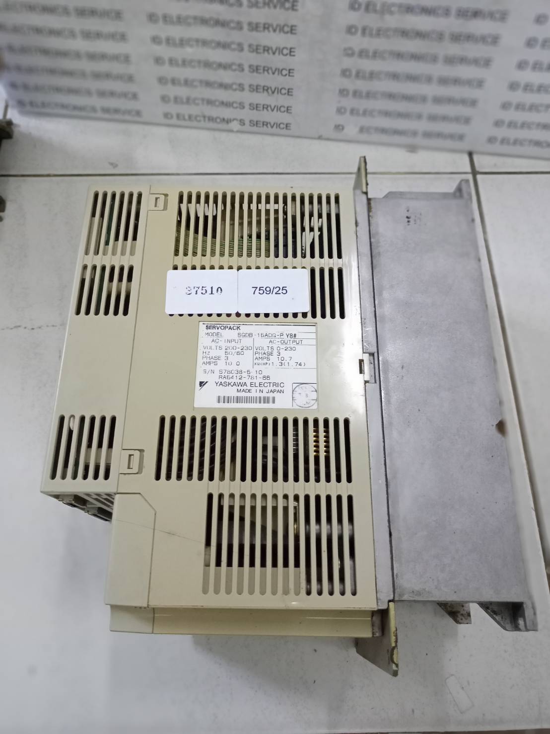 SGDB-15ADG-PY8 SERVO DRIVE " YASKAWA "