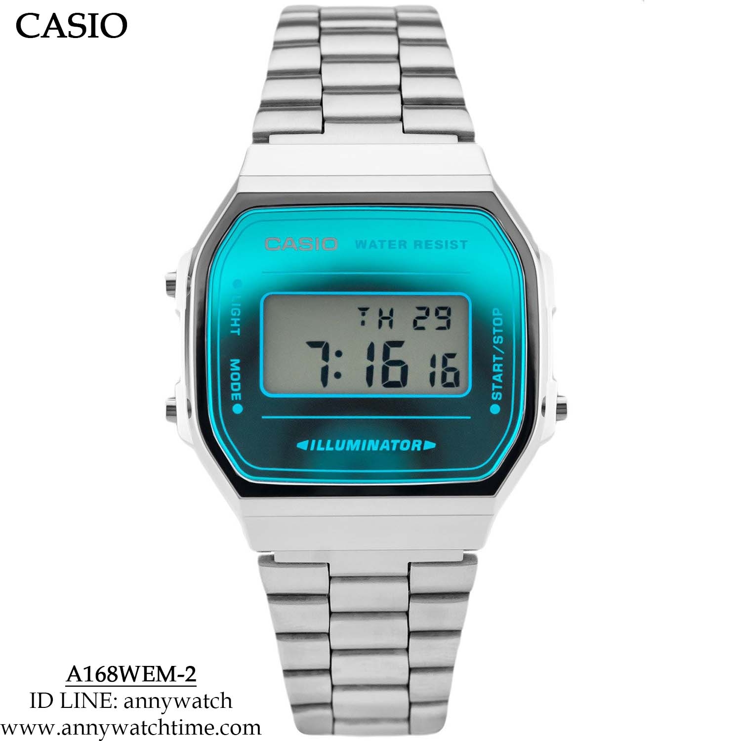 CASIO A168WEM-2