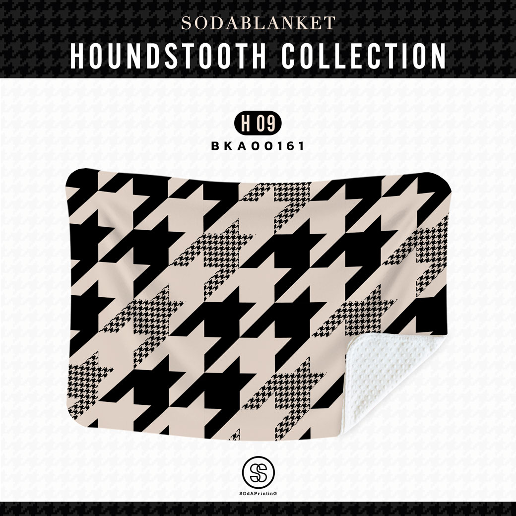 ผ้าห่มอเนกประสงค์ HOUNDSTOOTH COLLECTION รหัส BKA00161 #SOdAblanket
