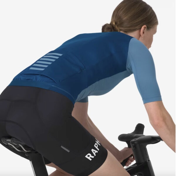 เสื้อปั่นจักรยานแขนสั้นสำหรับผู้หญิง RAPHA WOMEN’S PRO TEAM TRAINING JERSEY NEW2024