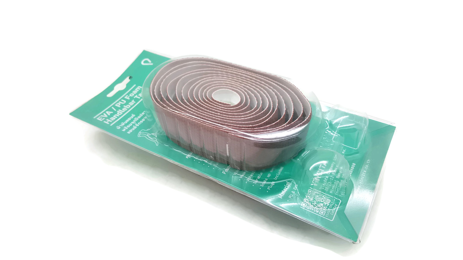 เทปพันแฮนด์ ผ้าพันแฮนด์ VINCITA HANDLEBAR TAPE พร้อมจุกปิดปลายแฮนด์, T003