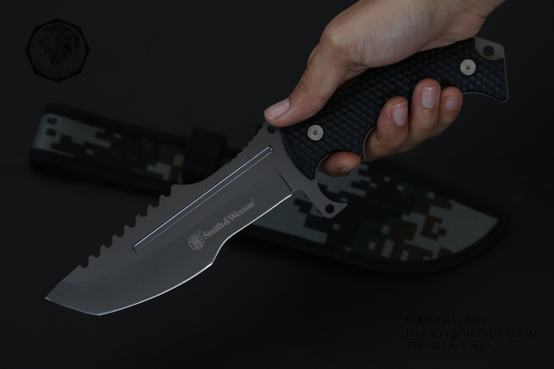 มีดเดินป่าใบตาย Smith & Wesson รุ่น X12 (OEM )