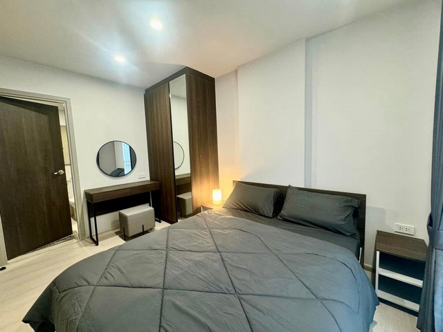 ให้เช่าคอนโด นิว ครอส คูคต สเตชัน ตึก C 27 ตร.ม.ห้องมุม ห้องใหม่ เฟอร์ครบ ติดรถไฟฟ้าคูคต