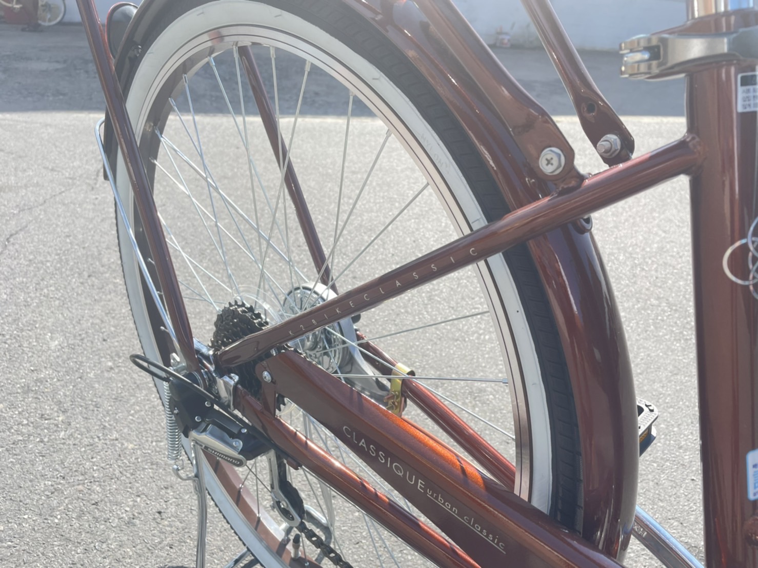 จักรยานแม่บ้าน Classique CITY BIKE พร้อมตะกร้า มีเกียร์ 7 สปีดชิมาโน่ ล้อ26นิ้ว