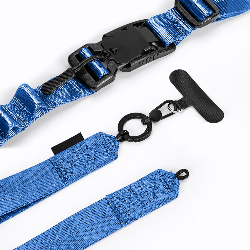 สายคล้องเคสโทรศัพท์ไนล่อน สะพายข้าง(คล้องไหล่) ปรับระดับ รุ่น SY001