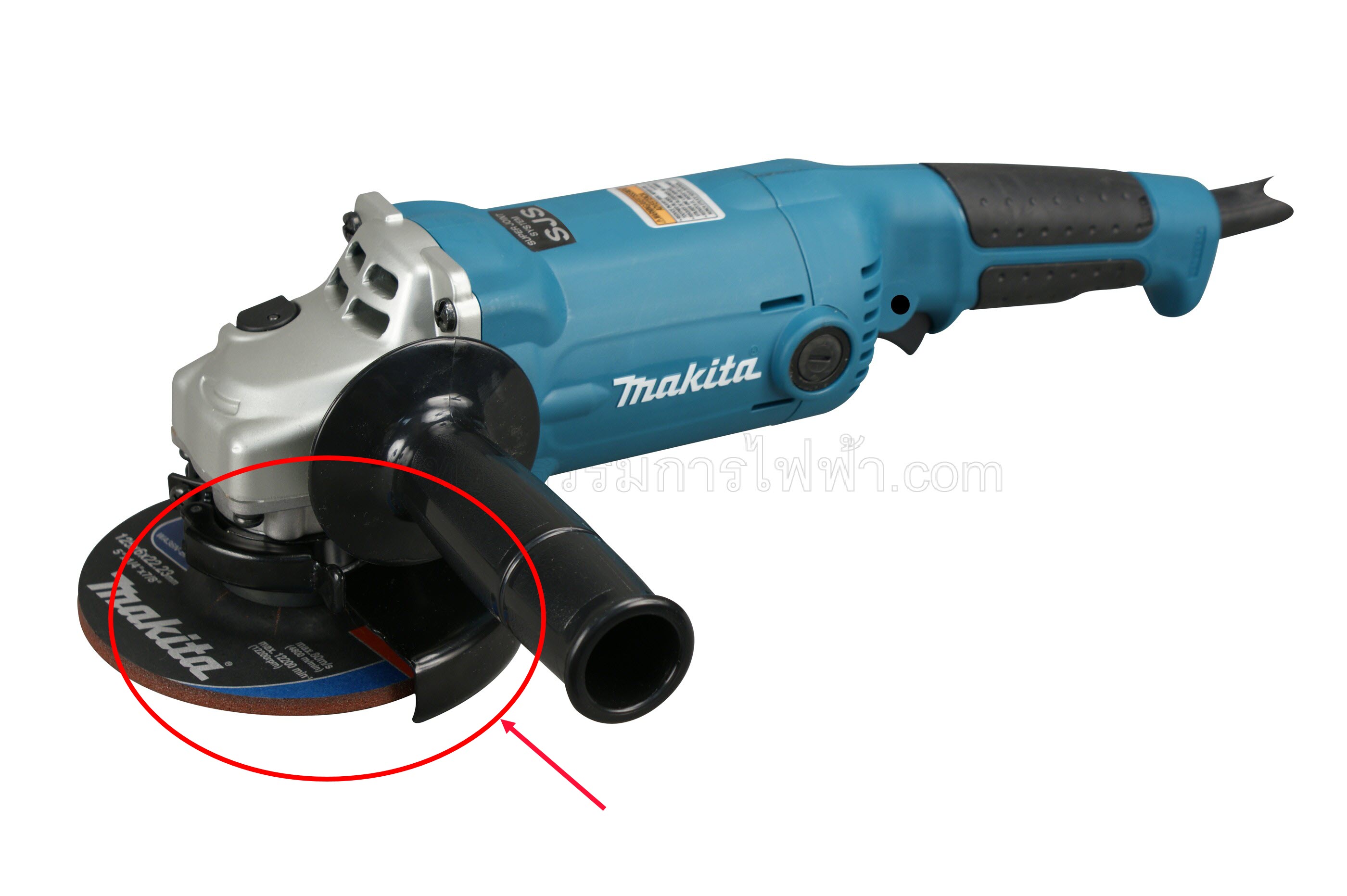 บังใบ หรือบังสะเก็ด หินเจียร 5 นิ้ว Maktec MT904, Makita GA5010, GA5020, M9002 [#51] P/N.123099-9 (แท้)++