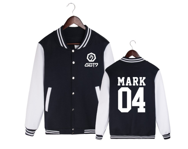 เสื้อเบสบอลแขนยาว GOT7