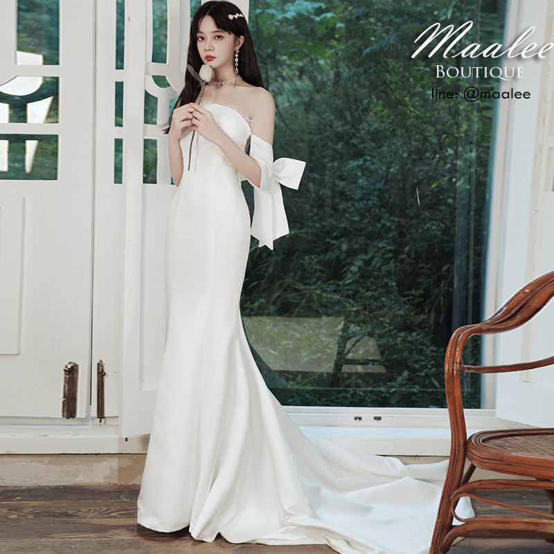 Pro-order ชุดเช่า ชุดแต่งงาน มินิมอล ชุดหมั้น
