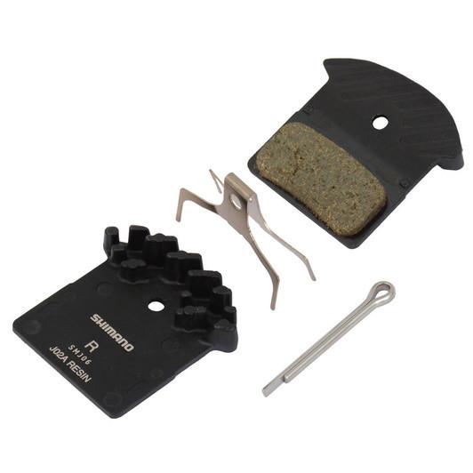 แผ่นยางเบลคดิส XTR/XT, BR-M9020/M8000, RESIN, With FIN, มีปีกระบายความร้อน, J02A