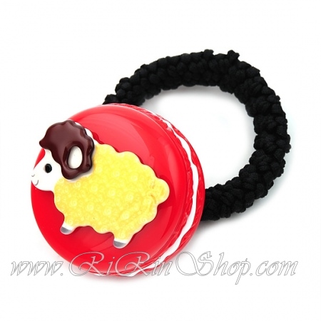 Aznavour ยางรัดผมเซลลูโลสมาการองแกะน้อยน่ารัก (Yellow) ลด 30%