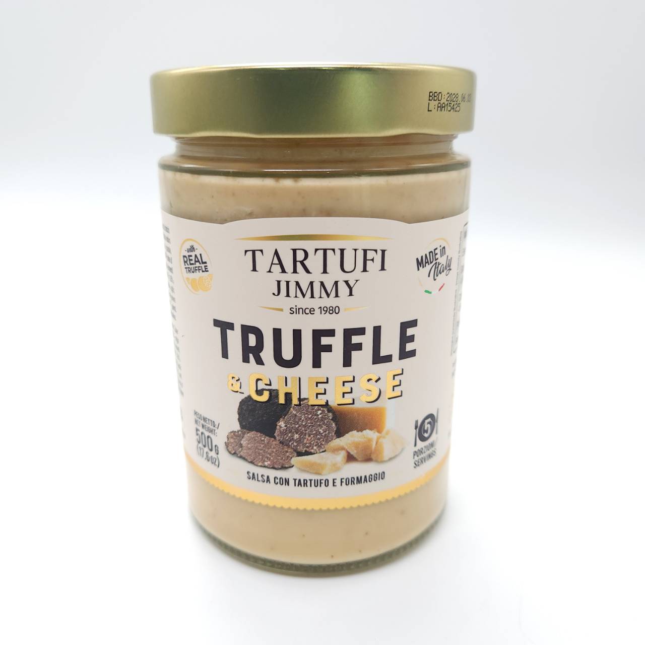 🍄 ทาร์ตูฟี่ จิมมี่ (Tartufi Jimmy) ทรัฟเฟิลแอนด์ชีส น้ำหนัก 500g 🍄
