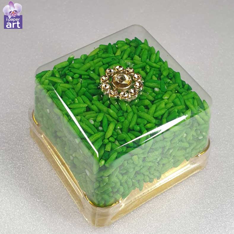 ธัญพืชมงคล - ข้าวอักษัต 9 สี | จัดหิ้ง บูชาเทพ งานแต่ง งานขึ้นบ้านใหม่ | บรรจุกล่อง 50 ml.