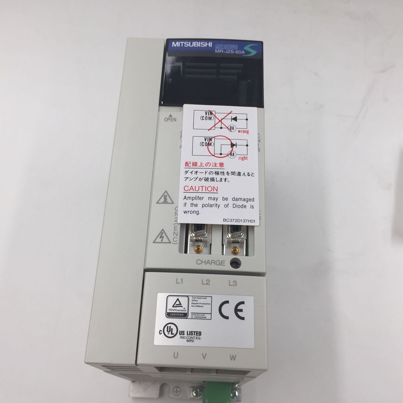 MR-J2-60A SERVO DRIVE " MITSUBISHI "