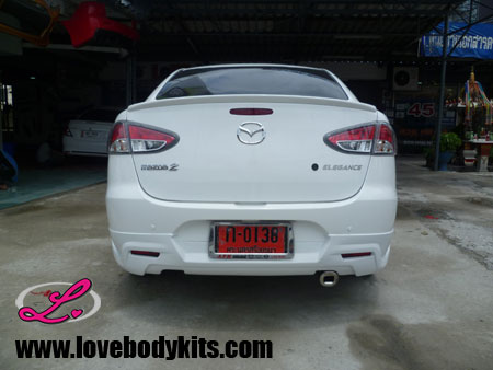 ชุดแต่ง MAZDA 2 SEDAN V.6 : 2011-2014 / 4 ประตู