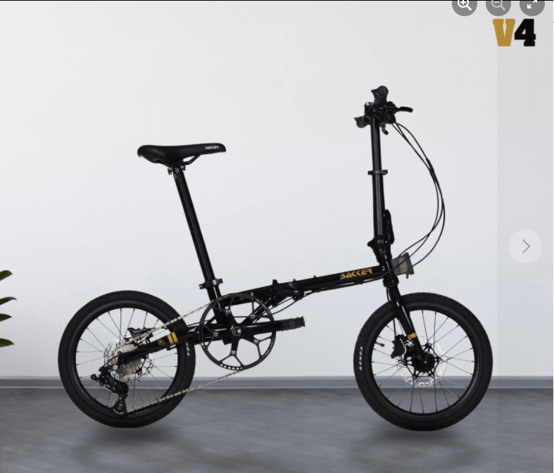 จักรยานพับ BACKER รุ่น V4 10 สปีด เฟรมโครโมลี่ ล้อ 16 นิ้ว (BACKER V4) 2021