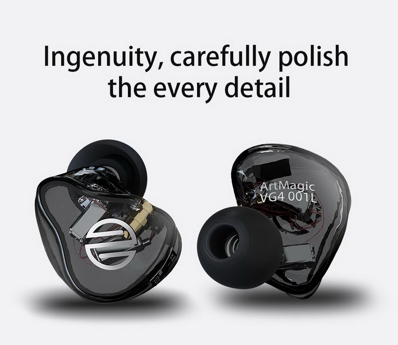 ขาย หูฟัง CIEM BGVP VG4 หูฟังหล่อหู 4 ไดรเวอร์ 4BA รองรับ Hi-Res ประกันศูนย์ไทย